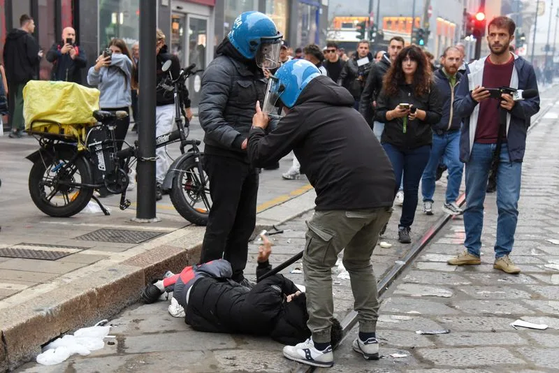 violencia en italia